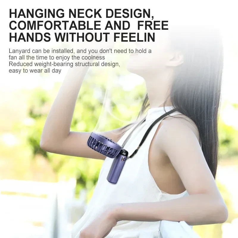 Portable Foldable Neck Fan