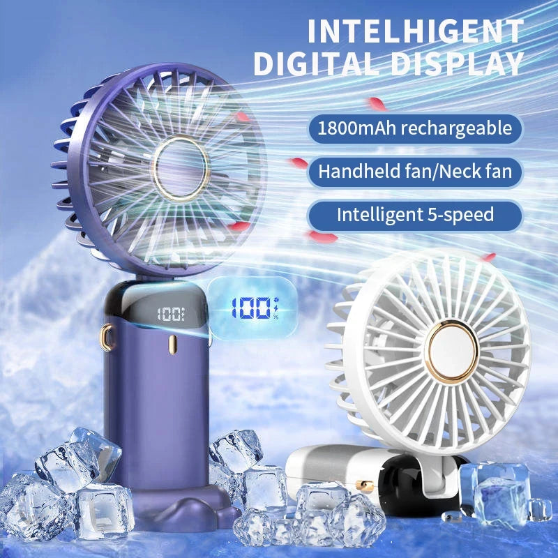 Portable Foldable Neck Fan