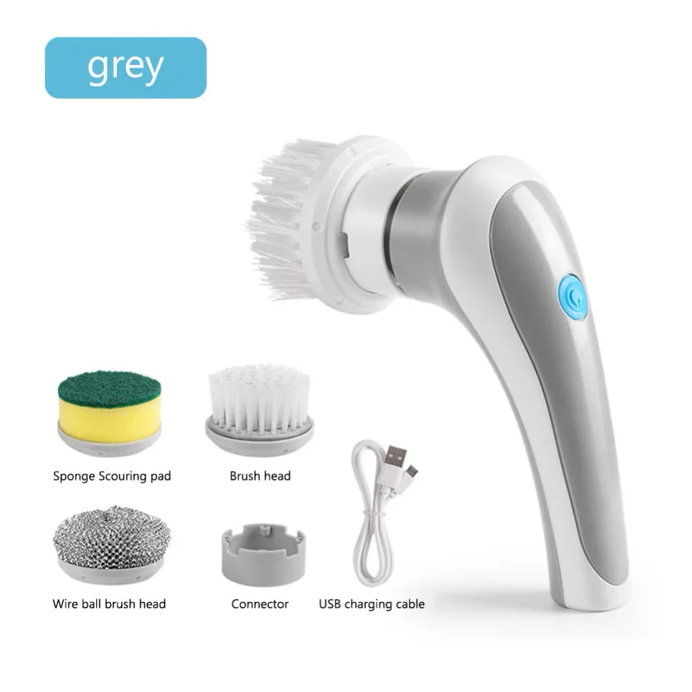 Electric Cleaning Brush Set