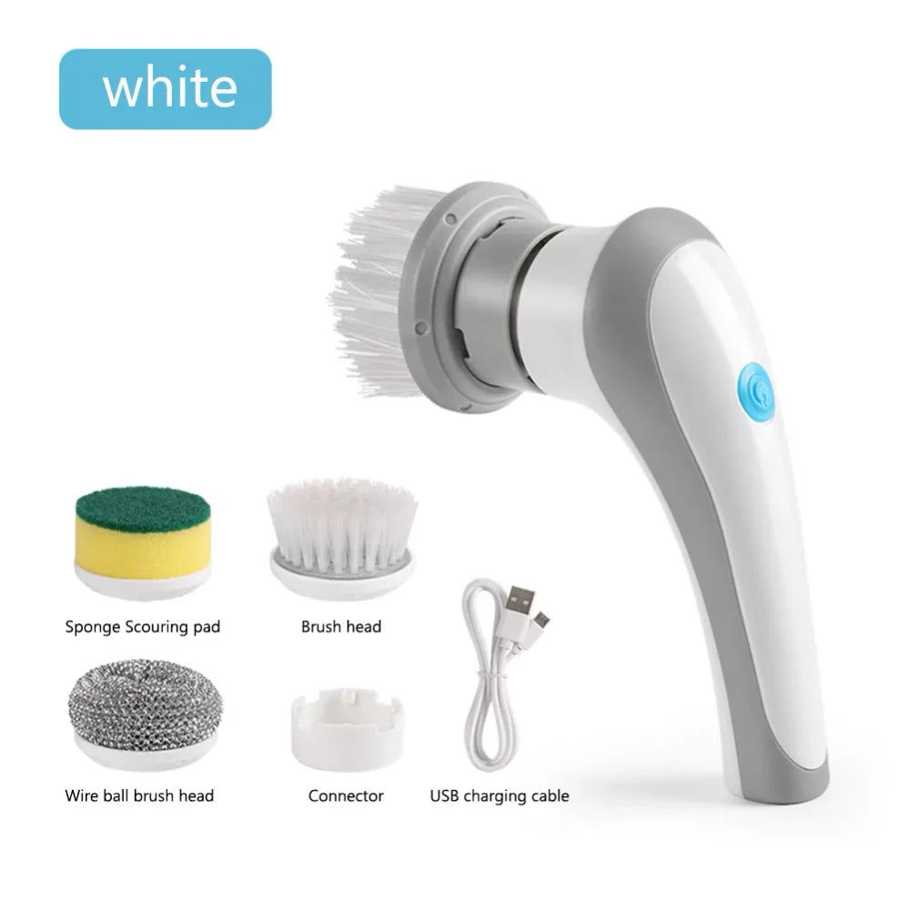 Electric Cleaning Brush Set