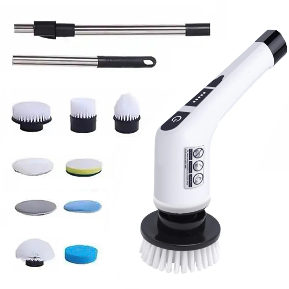Electric Cleaning Brush Set