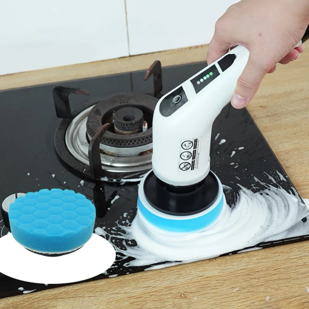 Electric Cleaning Brush Set