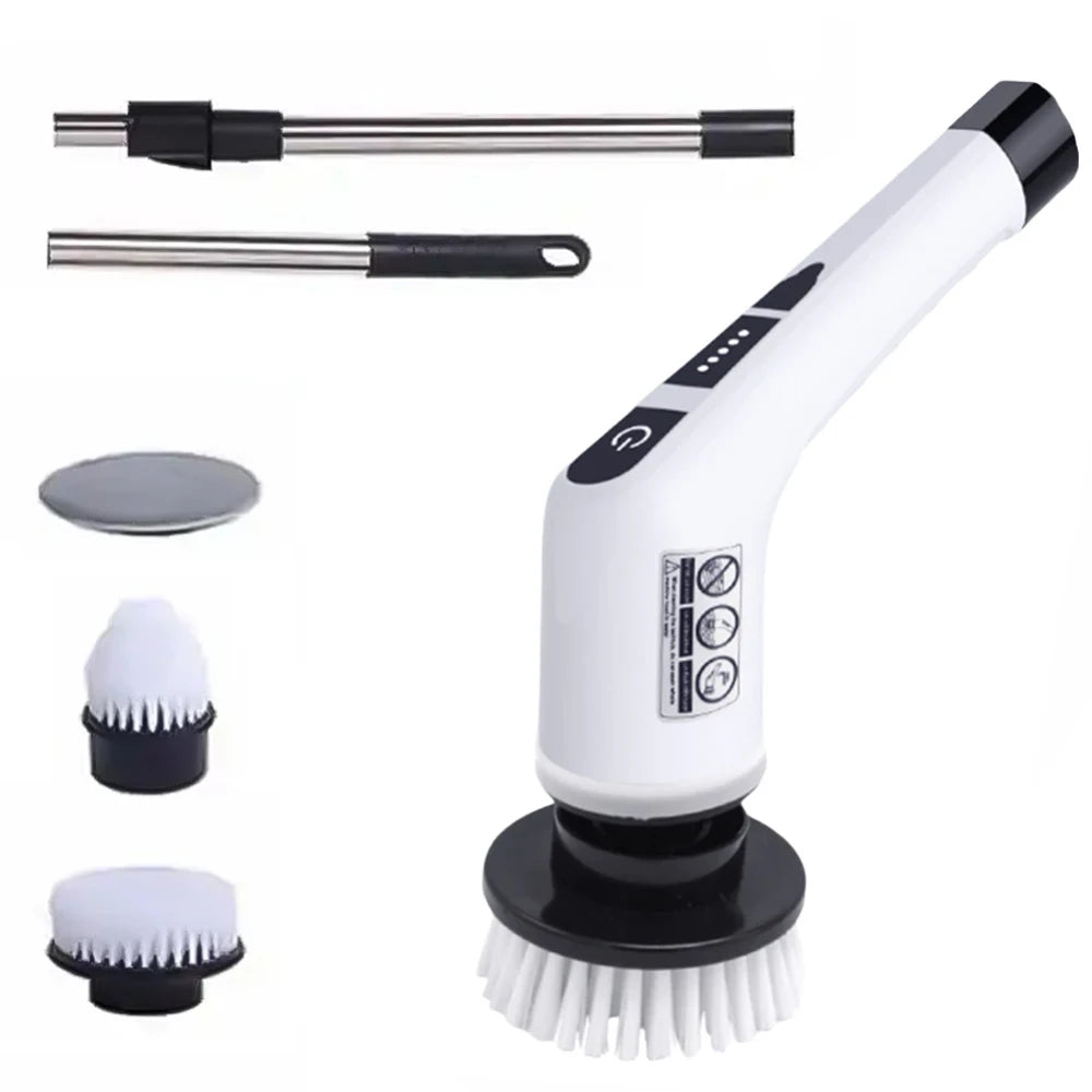 Electric Cleaning Brush Set